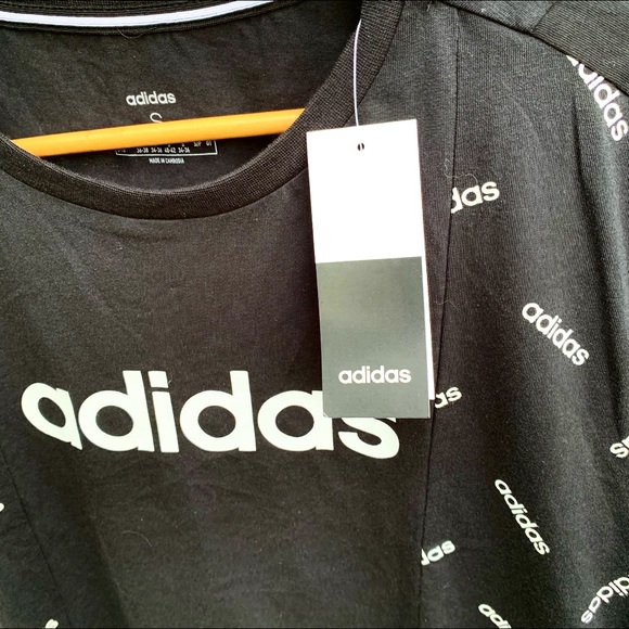 Adidas Cropped Tee ✨NWT✨ - Picture 2 of 3